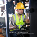 Chaqueta reflectante de trabajo de alta visibilidad de alta calidad ANSI Hi Vis Construction Engineers Chaleco de seguridad de trabajo Zip